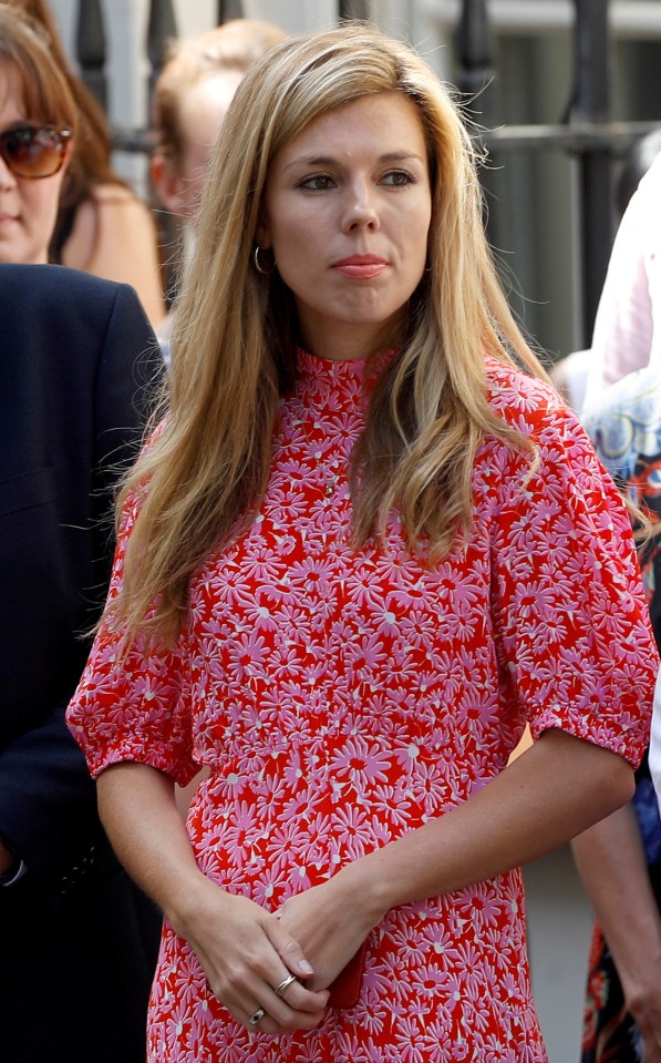  Carrie watching Boris first speech as PM