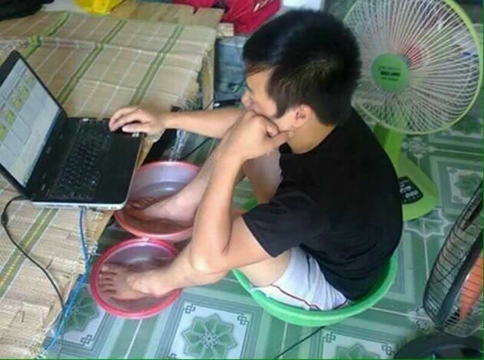 He’s being practi-cool