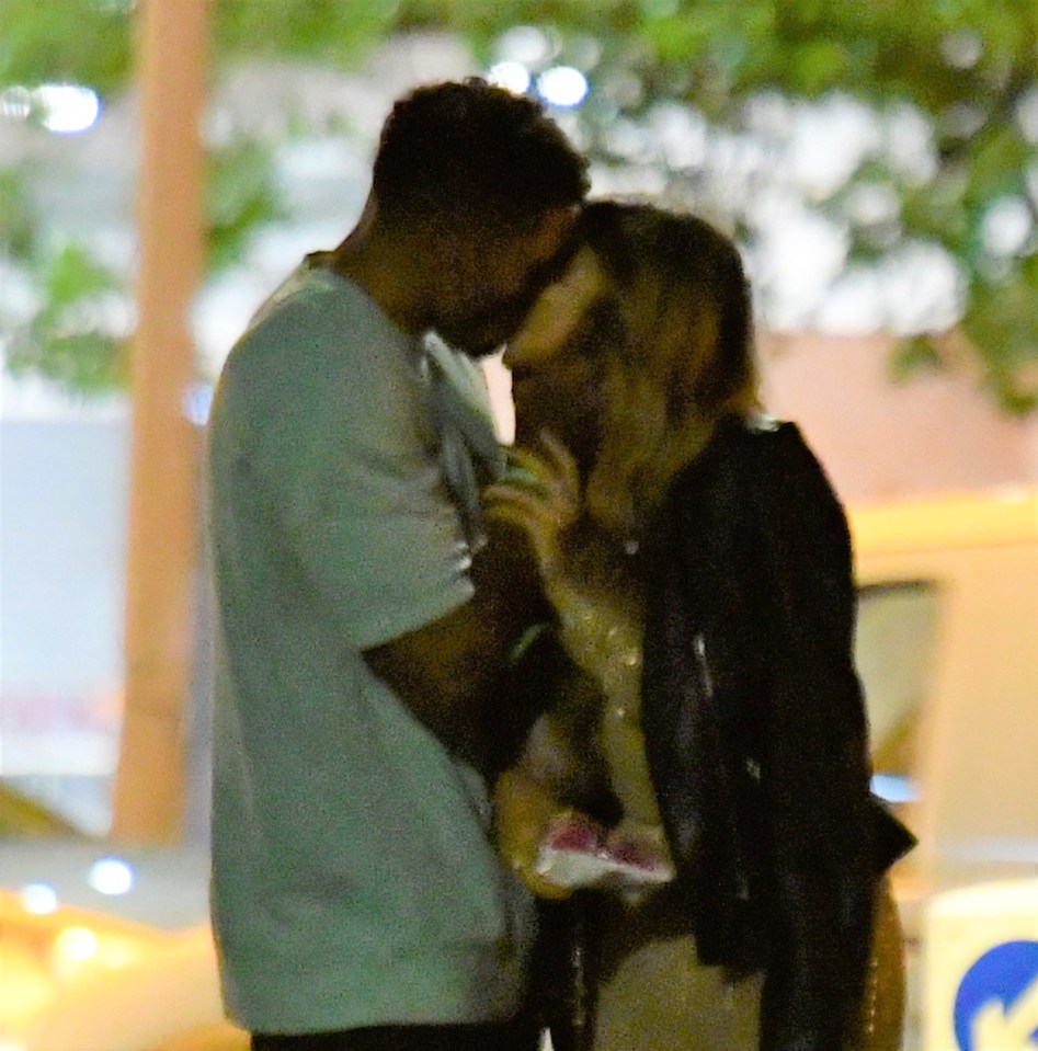  Michael and Joanna were pictured kissing in the street