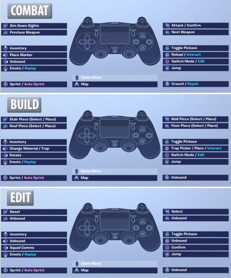  It's important to remember to map your controls too - this is the set-up used by Nickmercs for fighting, building and editing