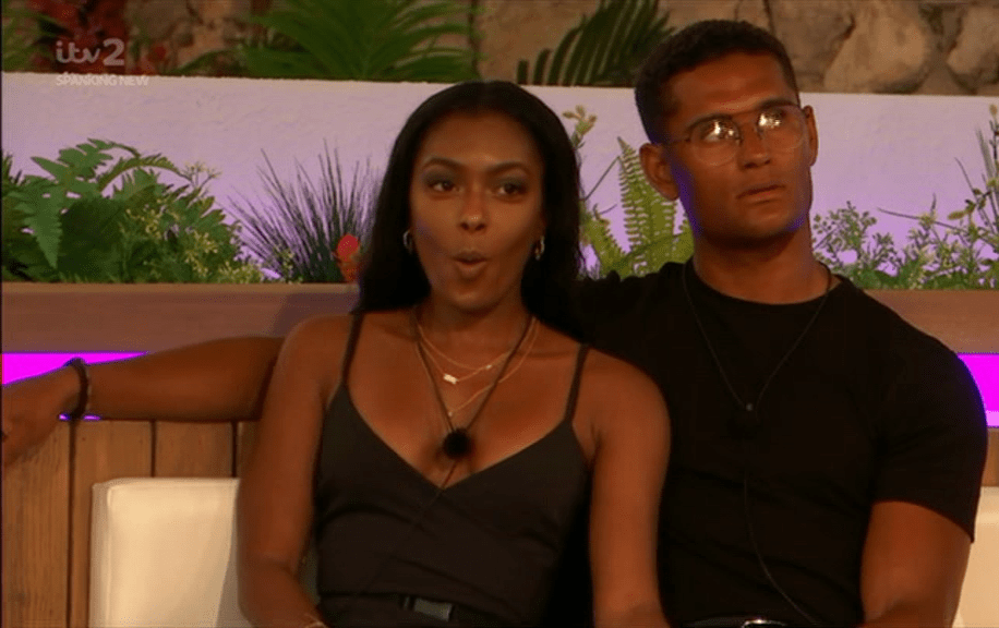  Her face betrayed exactly how she was feeling as the professional dancer talked about his relationship with Amy