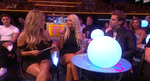  Lucie and Joe were grilled about their status on the Aftersun