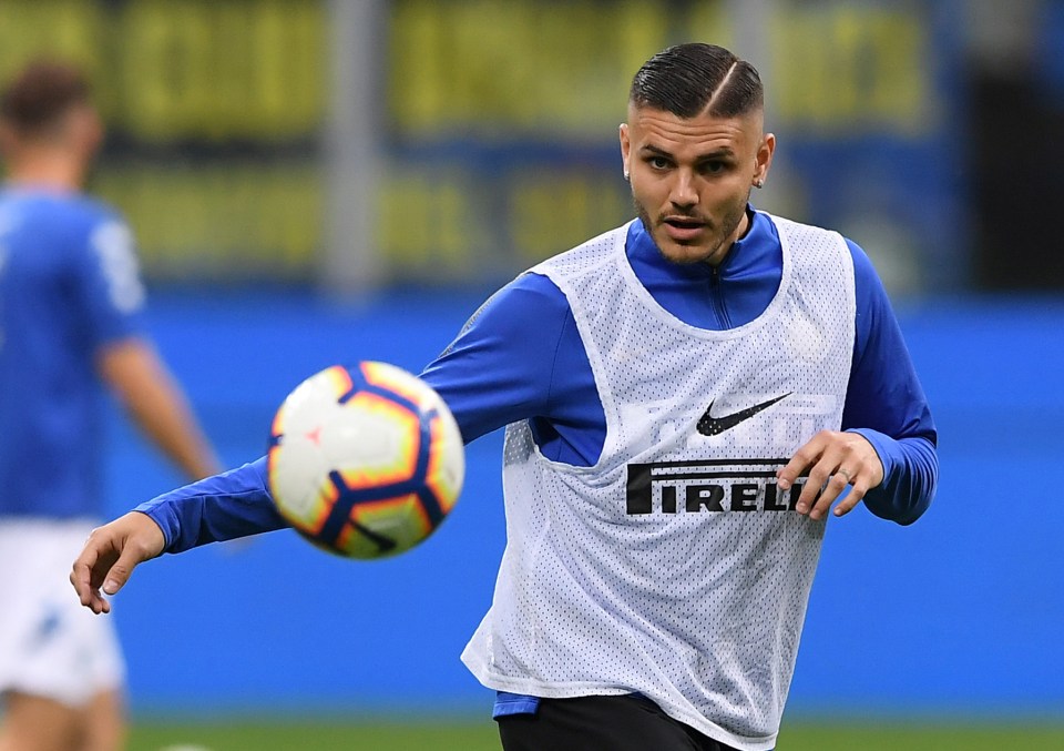  Mauro Icardi is well down the pecking order at Inter Milan after the arrivals of Lukaku and Sanchez