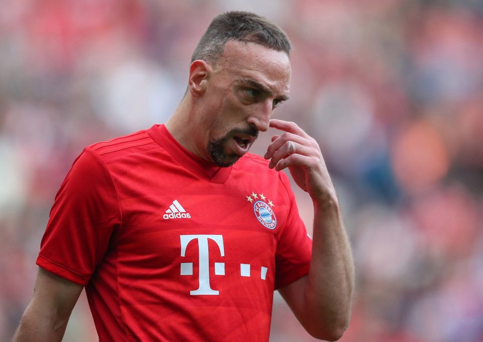  Franck Ribery is set for a medical ahead of his free transfer move to Fiorentina