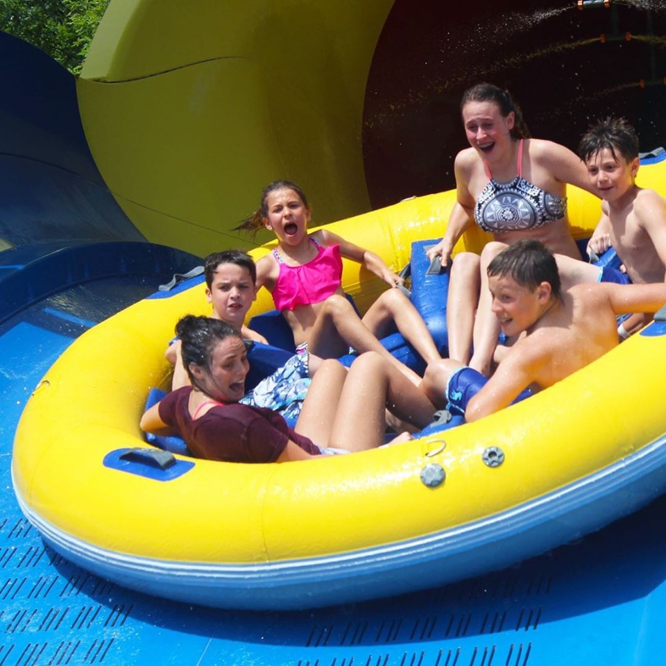 Two of the water coasters are the longest in the world
