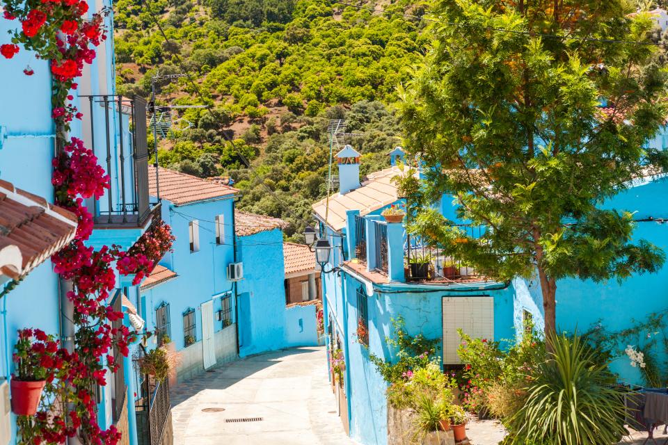The town of Juzcar attracts hundreds of thousands of tourists every year