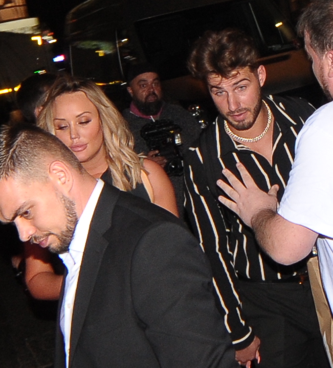  Charlotte Crosby was also at the bash with her boyfriend Josh Ritchie