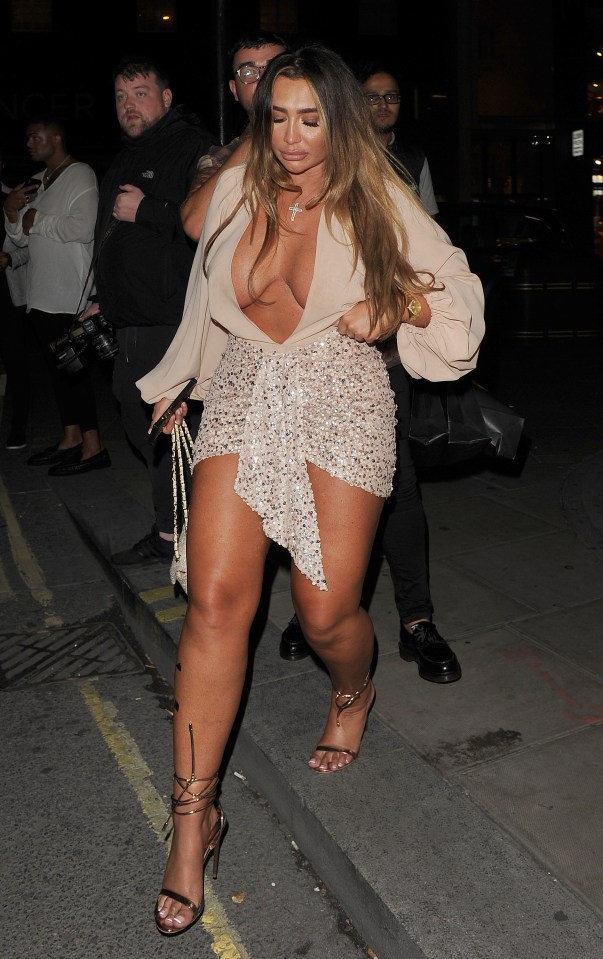  Lauren looked a little unsteady on her feet
