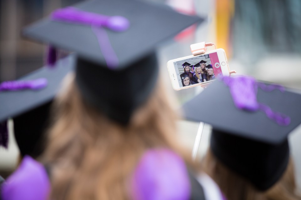  No nerves on show, as students enjoy their 'Graduation Day' - snapped by Christopher Ison