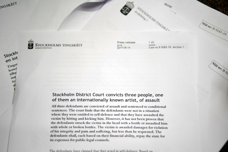  The court press release detailing the ASAP Rocky case