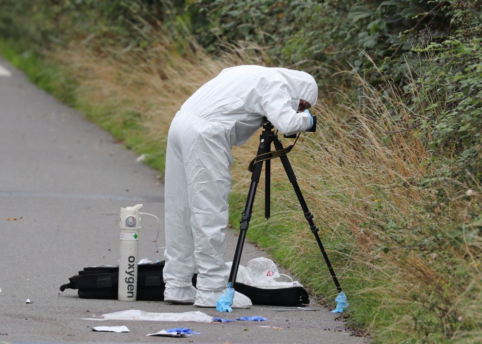 Police investigators today worked to piece together exactly what happened