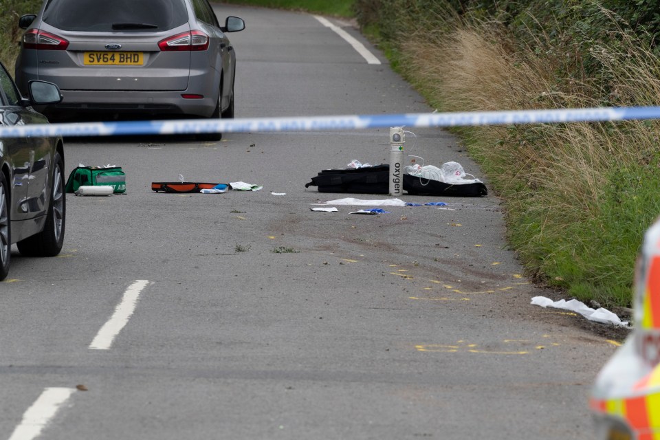  The scene left grim clues to PC Andrew Harper's death