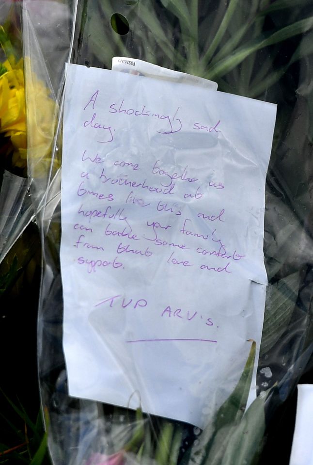  A colleague's tribute spoke of a 'shockingly sad day' and urged the force to 'come together'