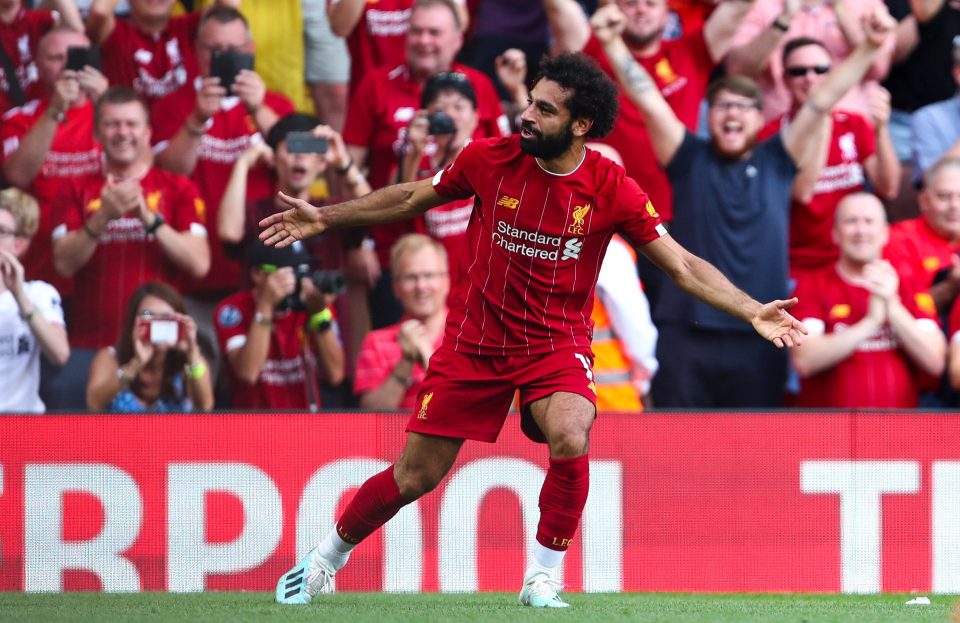  Mo Salah scored a penalty and then ruined Luiz to race past the Arsenal defence and slot home