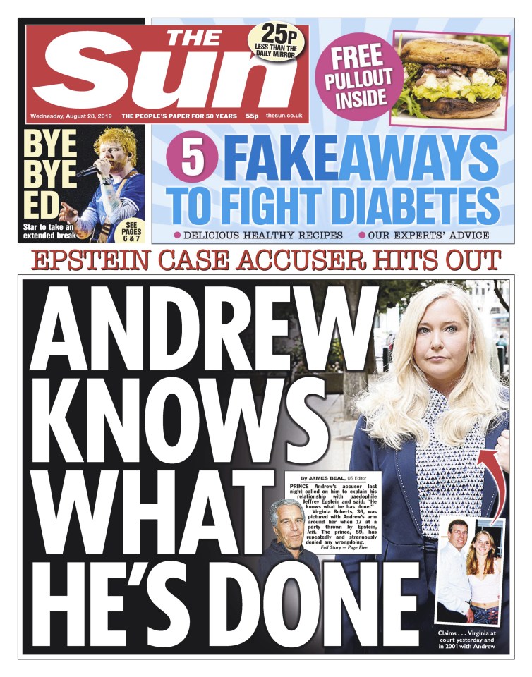  Prince Andrew has gone on the offensive and ordered his PR team to suggest that the infamous photo of him and Virginia together may have been doctored