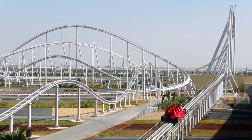 Formula Rossa in the UAE is the fastest rollercoaster in the world