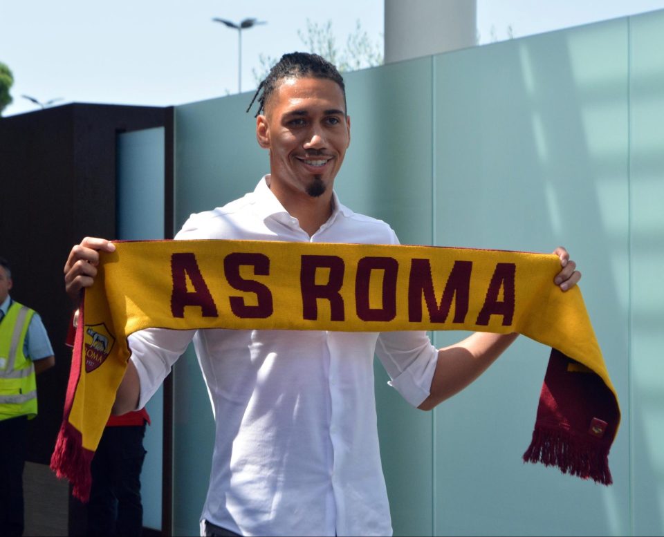 Chris Smalling is about to embark on an Italian journey with Roma