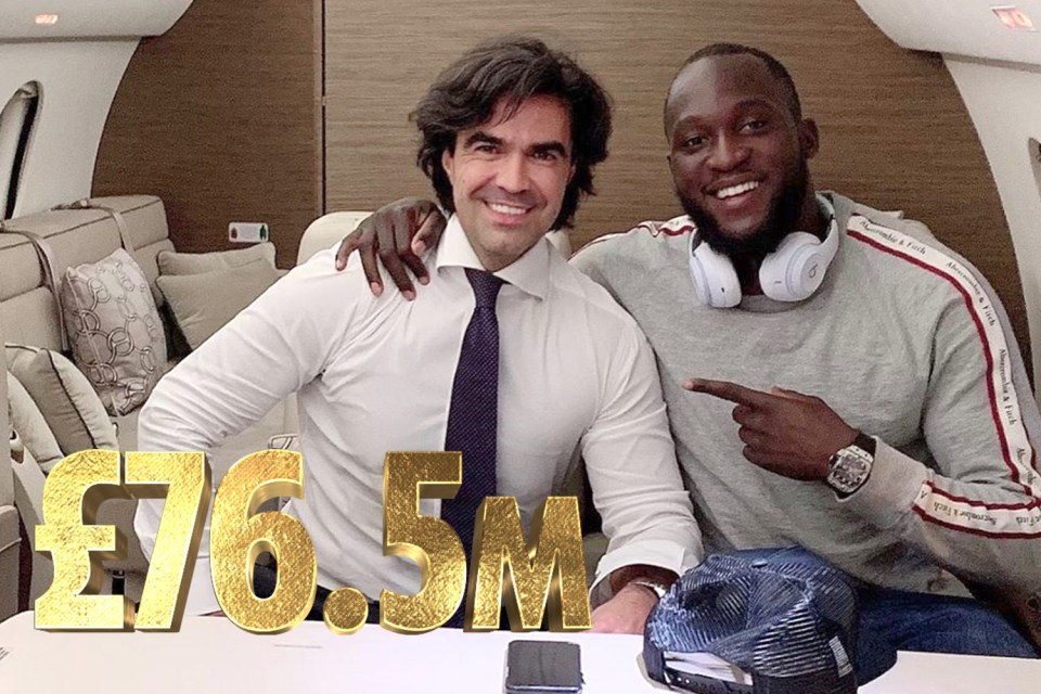 Romelu Lukaku has been training away from Carrington at Anderlecht's training ground outside Brussels and will now jet to Milan
