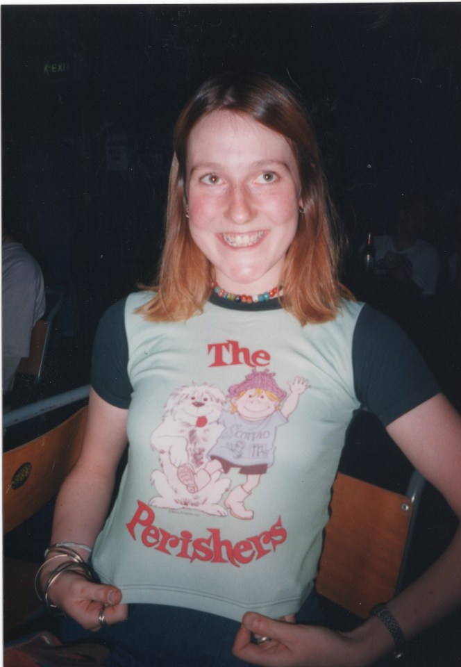 Helen was just 16 when her eating disorders started - here one year later in 1993
