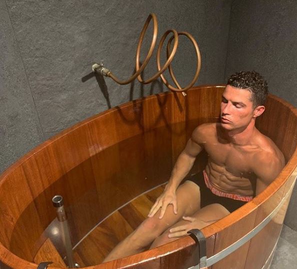  Cristiano Ronaldo, pictured enjoying 'recovery and meditation', has urged Paulo Dybala to move to Manchester United