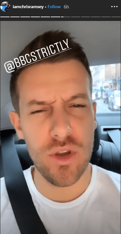  Chris has revealed his trauma in a number of instagram stories