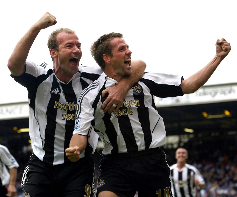 In 2005, Owen and Shearer became club teammates at Newcastle