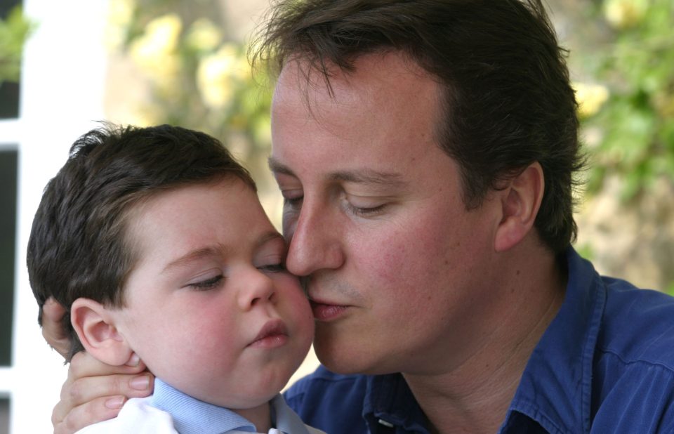 David Cameron opened up about the torture of watching his little boy suffer with an incurable syndrome
