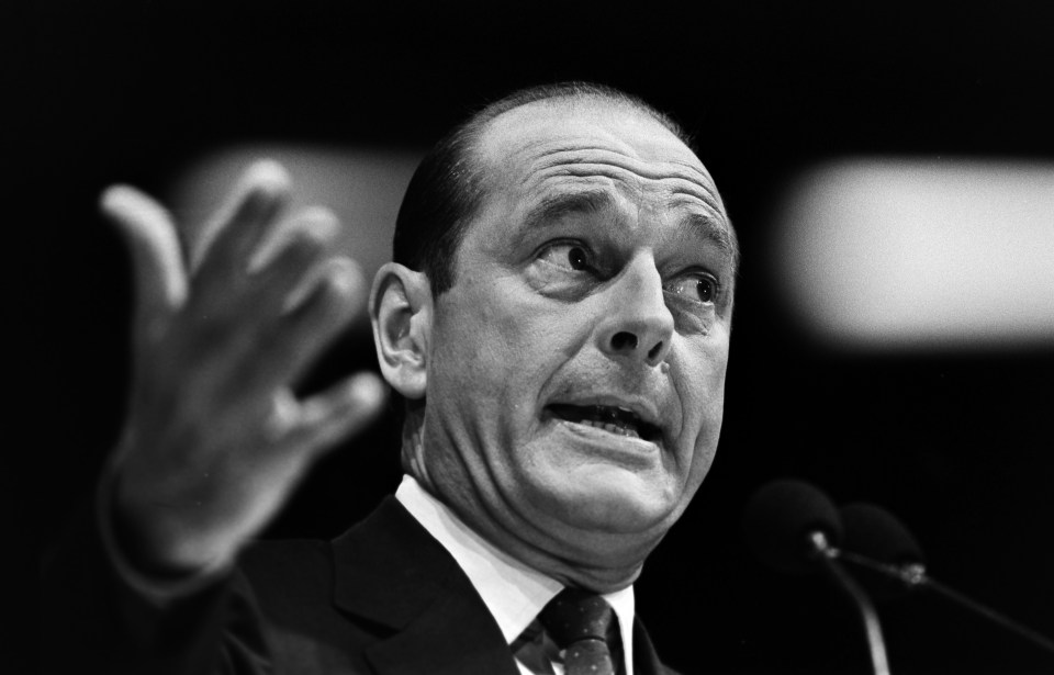 Mr Chirac was president for a full 12 years, from 1995 until 2007