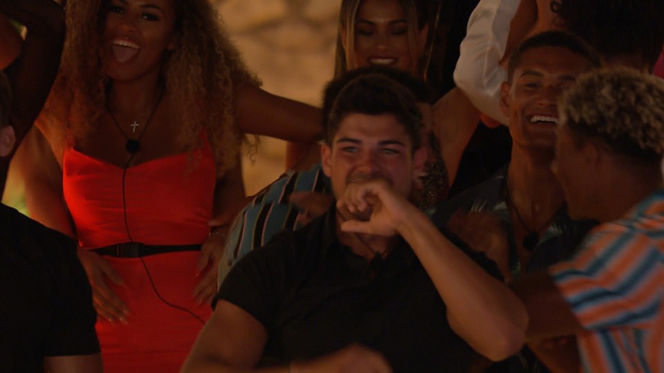  Anton struggled to hold back the tears when he saw his idol