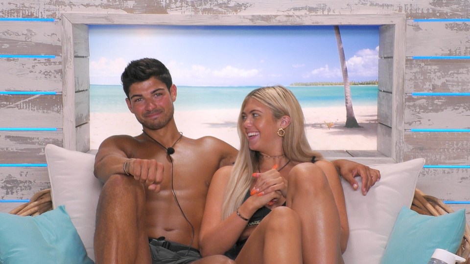  Belle and Anton finished in fifth place in the recent ITV2 series