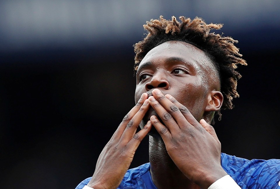  Young striker Tammy Abraham is Frank Lampard's first choice