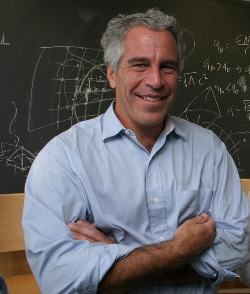  Brunel was previously accused of providing Epstein, pictured, with girls for sex