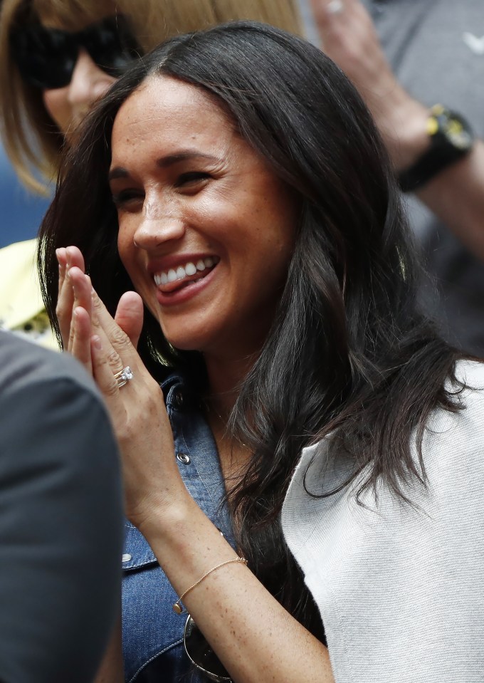  The Duchess of Sussex looked in high spirits before the US Open final