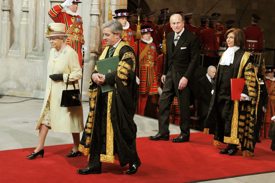  Bercow once bizarrely described Elizabeth II as “a kaleidoscope Queen"