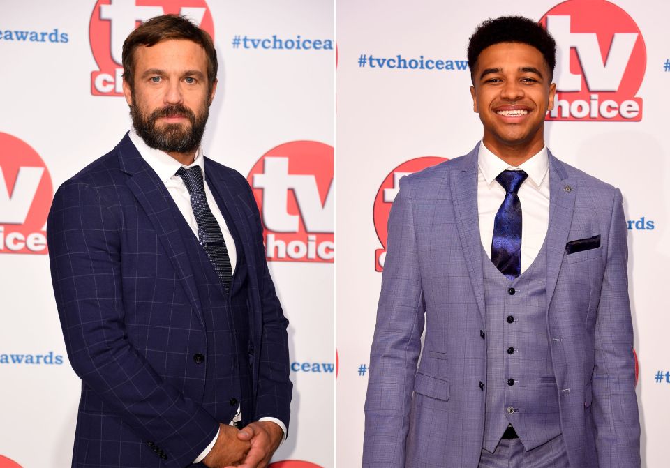  The Sun can reveal that Hollyoaks star Jamie Lomas, left, and Emmerdale's Asan N'Jie clashed over a mutual acquaintance and a financial dispute