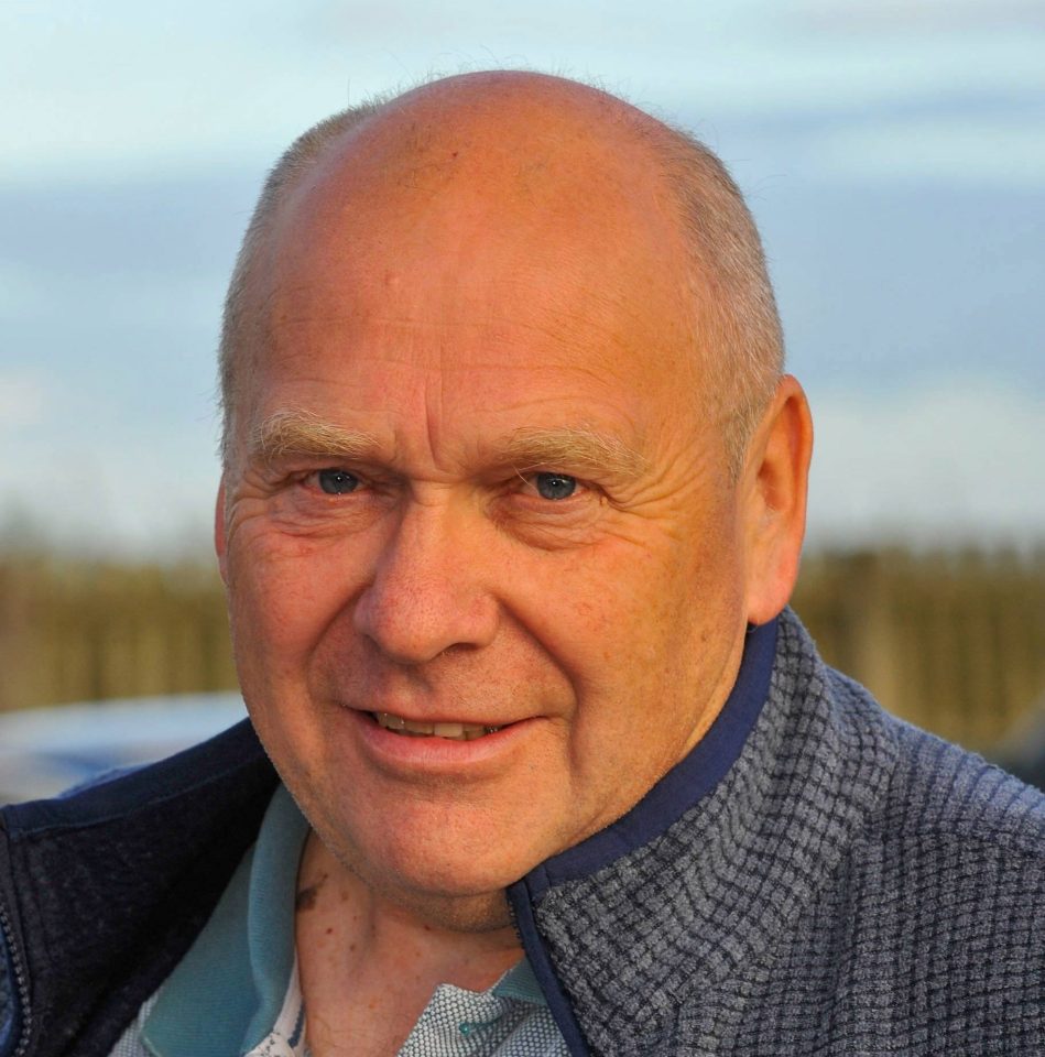  Barry Paterson, 65, of Selby, North Yorks, believes that 'the Brexit Party are the ones standing up for democracy'