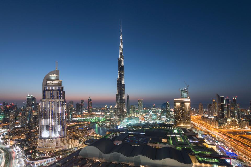 Dubai is a comfortable 24C in January