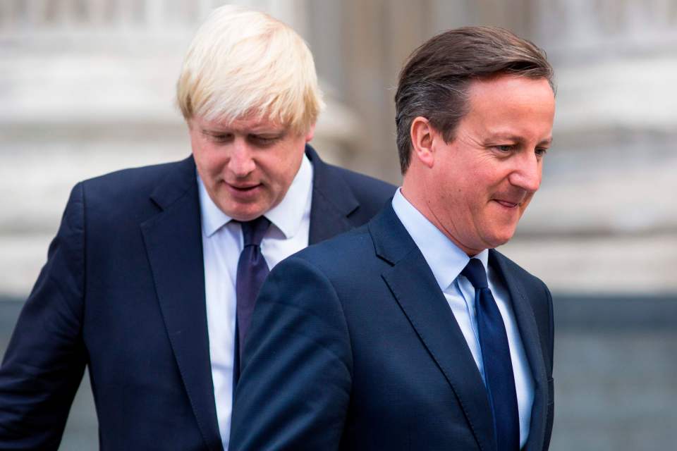 David Cameron tore into Boris Johnson saying he 'didn’t believe in' Brexit - and backed it to boost his career
