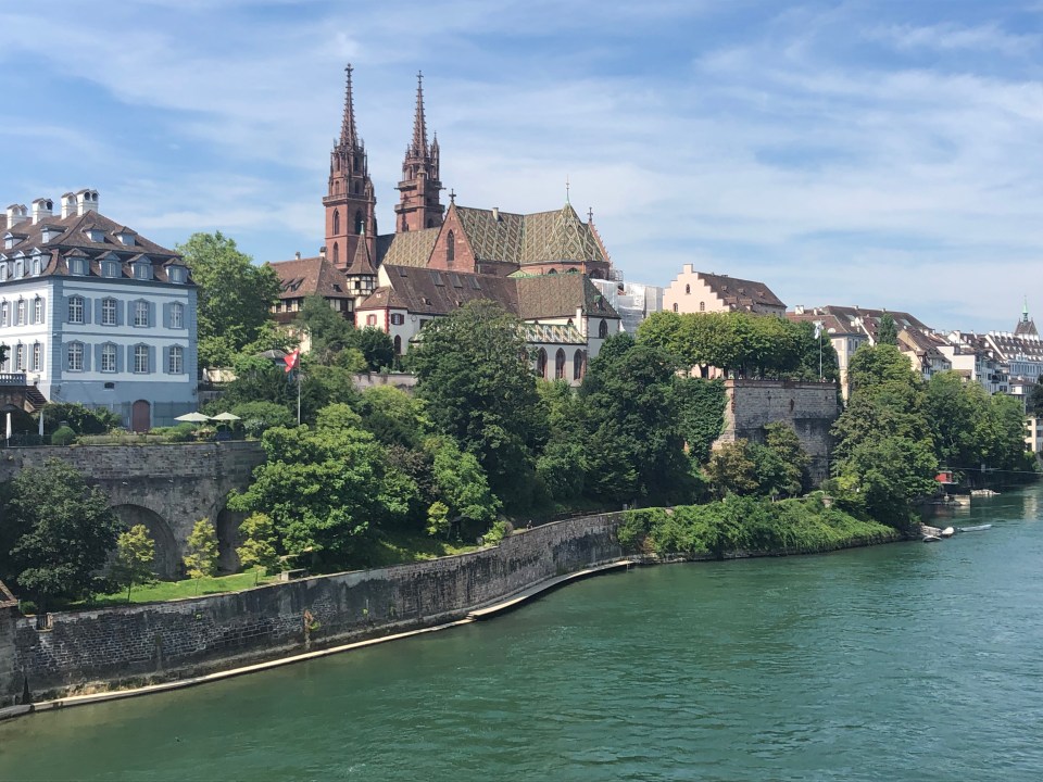 Fairytale views of castels on the river Rhine