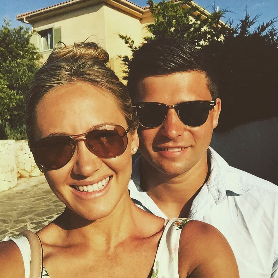 England Rugby star Ben Youngs and his beautiful wife, Charlotte 