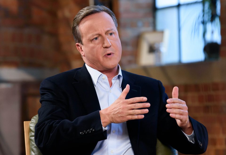  David Cameron served as the British Prime Minister from 2010-2016