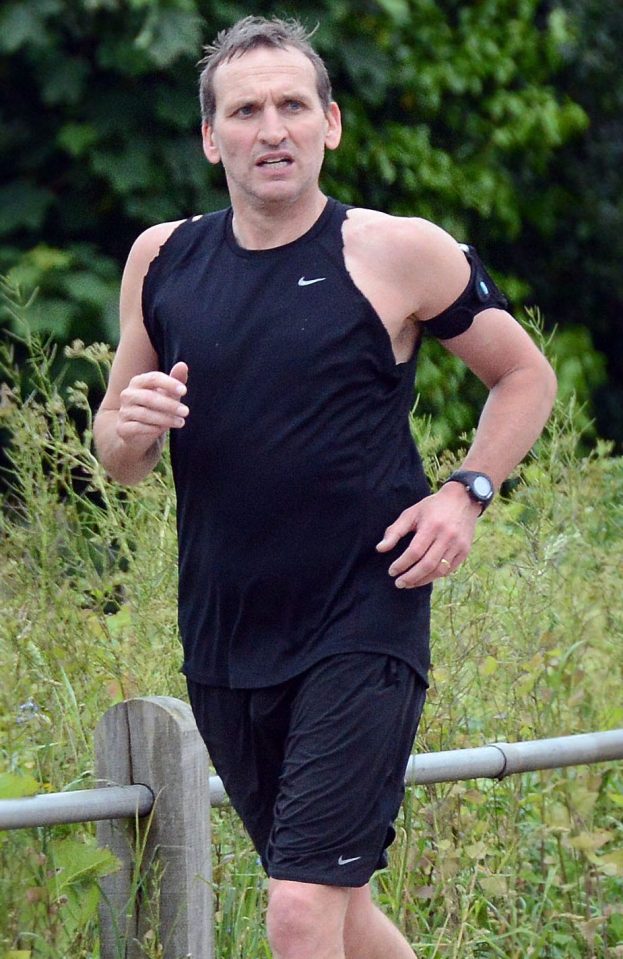 Christopher would run ten miles, seven days a week