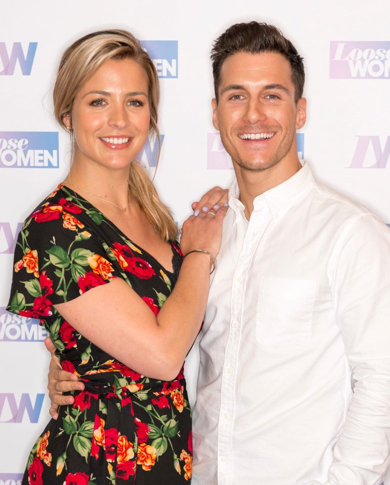  Gemma Atkinson and Gorka Marquez appeared on Loose Women to talk about the birth of their daughter Mia