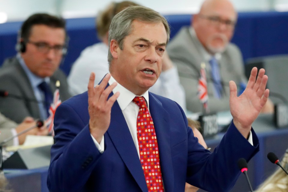 Nigel Farage is drawing capacity crowds to his Brexit Party rallies. Most will vote Tory if Boris does the deed