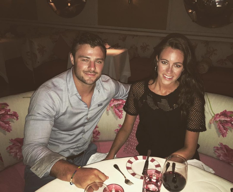The cute couple often post pictures together on social media