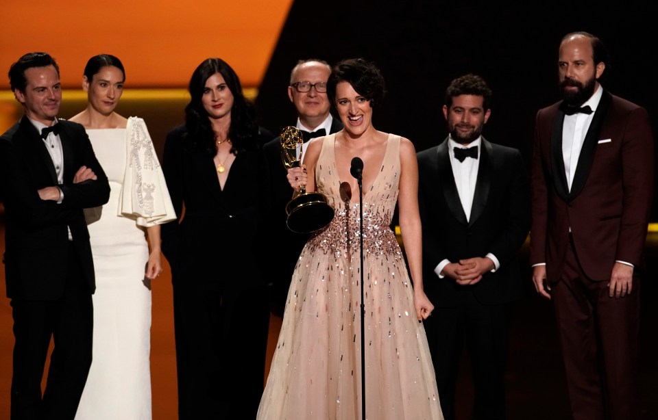  The star was gobsmacked to win so many awards including the big one for comedy series