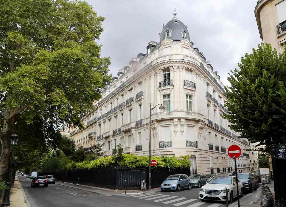 Cops raided Epstein's luxury £7m apartment in Paris on Monday
