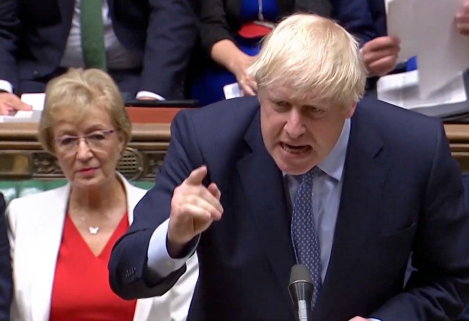  Defiant Boris Johnson has refused to stop using 'surrender act' to describe the Brexit bill