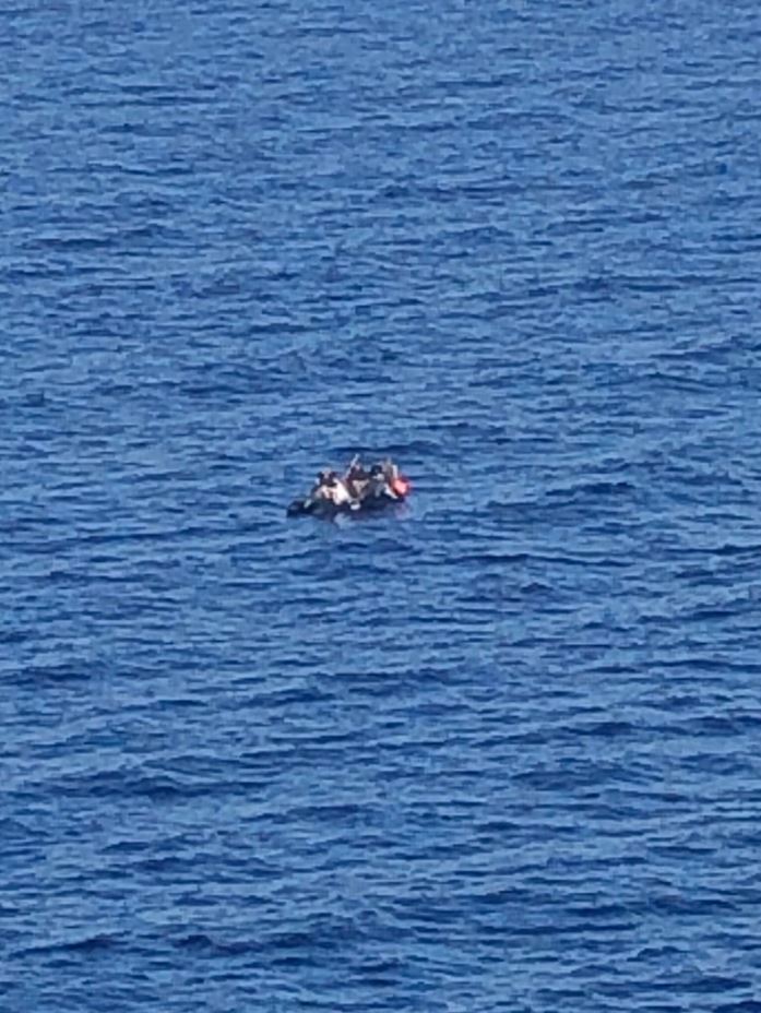  The migrants said the engine on their boat broke down