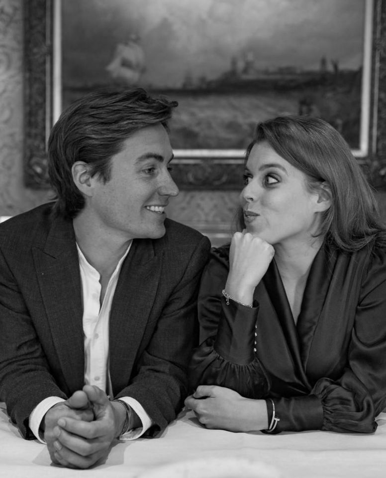 Beatrice and her future husband said they shared similar values